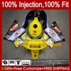 Inyección para HONDA MC28 PGM4 NSR250R 102HC.129 gris brillante NSR 250 250R 94 95 96 97 98 99 NSR250 R 1994 1995 1996 1997 1998 1999 Carenados