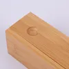 100ピースポータブルナチュラル竹再利用可能箸収納ボックス寿司フードスティック箸箱箱卸売LX3698