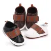 Pasgeboren eerste wandelaars babyschoenen jongen meisje klassiek PU-leer zachte zool antislip peuter baby kindersneakers