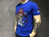 hot boor man t-shirt mannen mode cool comfortabele heren t-shirt casual slim fit plus size t-shirt voor mannen top tee