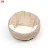 Cama de gato de pelúcia ultrasoft de caverna com capuz redondo burrowing confortável auto aquecimento acolhedor acolhedor cama de dormir com impermeável e antiderrupo rrd12812