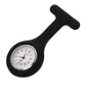 Armbandsur modeficka klockor silikon klocka brosch tunika fob med gratis batteri reloj de bolsillo j61