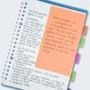 الملونة قابلة لإعادة الاستخدام لزجة مذكرة مذكرة مذكرة الوسادة kawaii يوميات المرجعية دفتر لطيف القرطاسية مدرسة اللوازم المكتبية diy مخطط ملصق 201016