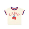 Barn t skjortor bebe märke 2020 Nya sommarpojkar flickor söta modetryck kort ärm t shirt baby barn bomulls tops tees kläder 104348974