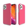 Ultra Thin Mesh Anti Slip Military stockproof Cusion TPU PC Hybrid Cover Case For iPhone 12 11 Pro Max