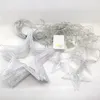 Star Curtain Garland on The Window String Lights Fairy Lights Wedding Year Christmas Decorations for Home Bedroom Window 201130