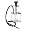 Tuyau d'eau arabe cube ensemble d'eau narguilé Shisha tuyau est léger et cassant tuyau d'eau en acrylique set2462790