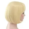 Божественная коллекция Кэрол блондинка парик волос цвет 613 натуральный ощущение боба стиль