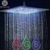 led light changing shower head