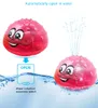 Jouets de bain Spray Water Light Rotation avec douche Piscine Enfants Jouets pour enfants Enfant Natation Party Salle de bain LED Jouets LJ201019