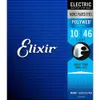 Elixir 12050 Polyweb Light Gauge Cordes de guitare électrique enduites 10 - 46