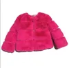 2020 New Winter Girls Fur Coat Elegant Baby Girl Faux Fur Jackets And Coats Thick Warm Parka Kids Outerwear baby infant boy designer clothes