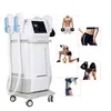 4 HANDLAR RF EMSLIM HIEMT SLAMNING ELEKTRO MAGNETISK FAT Borttagning Body Slimming Machine Portable Beauty Machines