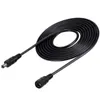 20021 nuevo envío gratis 12V DC Cable de extensión 5,5*2,1mm macho hembra Cable de alimentación 3m DC conector para adaptador de corriente LED Cámara