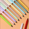 Красочная чернила HB Enteral Pencil No. Необходимо заточить бесконечную свинцовую ручку Постоянное карандаши Детские Уравновешиваемые Ручки Экологически чистые канцелярские канцелярские товары.