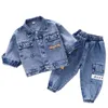 Детская джинсы детская одежда для детской девочки детская дизайнерская одежда для мальчиков детская мода малыш