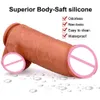 Super Huge Flesh Dildos Strapon Thick Giant Realistic Dildo Anal Butt with Suction Cup Big Soft Silicone Penis sexy Toy For Women
