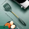 Stainless Steel Spoon Spatula Kitchen Cooking Soup Spoons Kitchen Fry Shovels Colander Scoop Multi Non-Stick Pan Tableware BH6121 TYJ