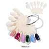 610pcs kroonvorm valse nagels tips display plastic pools naturclearblack nagel met plank diy manicure tools2670413