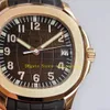 3 Style 3K Factory Cal 324 S C Watch Mens 40mm 18K Rose Gold Brown Dial 5167R 5167 1A 904 Rostfritt stålarmband Rummi 3KF Auto284C