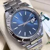 Fashion Blue Mens womens 36/41 mm Stainless Steel ladies Mechanical Automatic movment Watch Men Watches Wristwatches