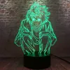 FALSH 3D Illusion LED -lampa 7 Färger Byt Nightlight Japan Manga Model Death Note L Anime Figure Toys 2012026572224