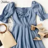 Nibbersummer Elegant Office Ladies Mini Pleased Dresses Women Party Night Fashion Dresses Mujer Ruffle Design Bow Slim Dress T200521