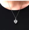 1PC Heart Pendant Cremation Jewelry Always on My Heart Forever in My Memorial Urn Necklace Ashes Keepsake2741