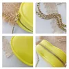 New Girls Love Heart Handbags Fashion Peach Jelly Bag Donna Pure Color Chain Mini One Shoulder Bags Borsa a tracolla per San Valentino C6732