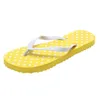 Kvinnor Gilrs Summer Dot Beach Flip Flops S anti Slip tofflor Casual Shoes Home Tisters Women Chaussons häll Femme#D3 G82C#