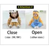 Baby Lion Onesie Animal Costume Toddler Boy Girl Långärmad Romper Rolig Söt Varm Klädbarn Kid 0-3 år Spädbarn Kigurumis 201023