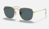 Luxury Frank Solglasögon män kvinnor fyrkantiga solglasögon för manlig kvinnlig sommardesign G15 glas UV -skyddsglaslinser med läderbox Gafas de Sol Para Hombre
