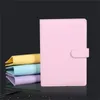 A5 A6 Empty Notebook Cover Loose Leaf Binder Refillable Notebooks Covers Portable Personal Planner with Magnetic Buckle Closure