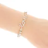 Bedelarmband Mode Dames Gift Cross Love Infinity Stretch Beaded Bracelet