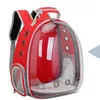 Beautiful Breathable Portable Pet Bag Outdoor Travel puppy cat bag Transparent Space Backpack Capsule LJ201201