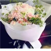 50sheets Bag Diy Material 50x50cm Tissue Paper Floral Wrapping Paper Home Decoration Festive Party Packagi