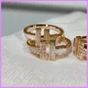 Nuove donne Fashion Ring Designer Jewelry Womens Opening 925 Sterling Silver Band Rings Accessori da donna per regali per feste NICE G223043F