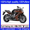 هيئة لهوندا CBR 650 F CBR650 F CBR650 CBR650F 53HM.55 CBR650F 11 12 13 14 15 16 CBR 650F 2011 2012 2013 2014 2015 الجديدة البرتقال هدية