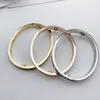 3 Row Full Diamond Titanium Steel Bracelet Fashion Women Men Couple Bracelets Bangles Valentine Jewelry with velvet bag