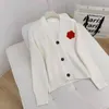 Kadın örme hırka bahar ve sonbaharlık sweaters sweatshirt yeni fransa yaşlanan kalabalık büyük aşk mektubu hırka ceket kadın