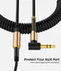 3.5mm Audio Extension Cable Jack 3.5 Mannelijke Naar Female Intrekbaar Extend Cable Car Aux Code voor Speaker MP3-hoofdtelefoon PC YBEIT