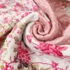 Summer Quilt / Comforter Floral Print Quilted Bedspread Blanket Duvet Quilt Plaid Patchwork Bed Cover for Adults (NO Pillowcase) LJ201015