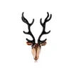 Animal elk Brooch Christmas reindeer brooches dress suit scarf buckle corsage for women men fashion jewelry will and sandy gift