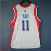 Niestandardowy zszyty Yao Ming 04 All Star Jersey XS-6xl Męskie rzuty do koszykówki