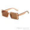 2022 Moda Çocuklar Güneş Gözlüğü Kızlar Leopard Square Gkgles Boys Beach Tatil Güneş Biçimi Çocukları UV 400 Gözlük Q46105694055