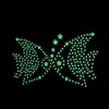 Luminous 3D Stars Stickers Glow In Dark Fluorescent Wall Sticker Wallpaper For Kids Bedroom Living Room Home Decor 100Pcs/set