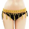 Indian Style 14K Gold Plated Metal Flower Belly Chains Dancing Summer Beach Sexy Body Women Jewelry