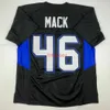 Anpassad ny Khalil Mack Buffalo Black College Stitched Football Jersey Lägg till valfritt namnnummer