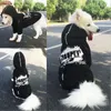 Husdjurskläder hundar valp hoodies kappa för stora medelstora små kläder mode bulldog mops klädhund fleece tröja y200330