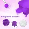 NXY Vibromasseurs Vibration 2 en 1 Lick Point g Stimulateur de la langue rose et du clitoris Mamelon Vaginal Massager du sein Masturbation féminine Sex Toys 0105